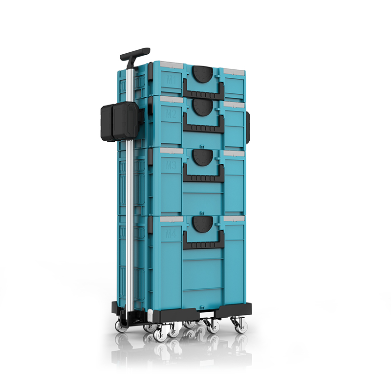 YW-een modulaire plastic elektrische gereedschapskist YW-een modulaire plastic elektrische gereedschapskist